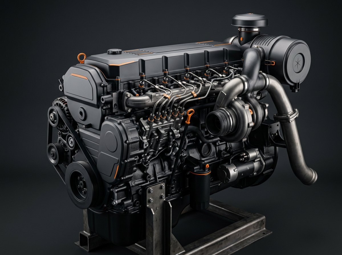 International S13 12.7L diesel engine